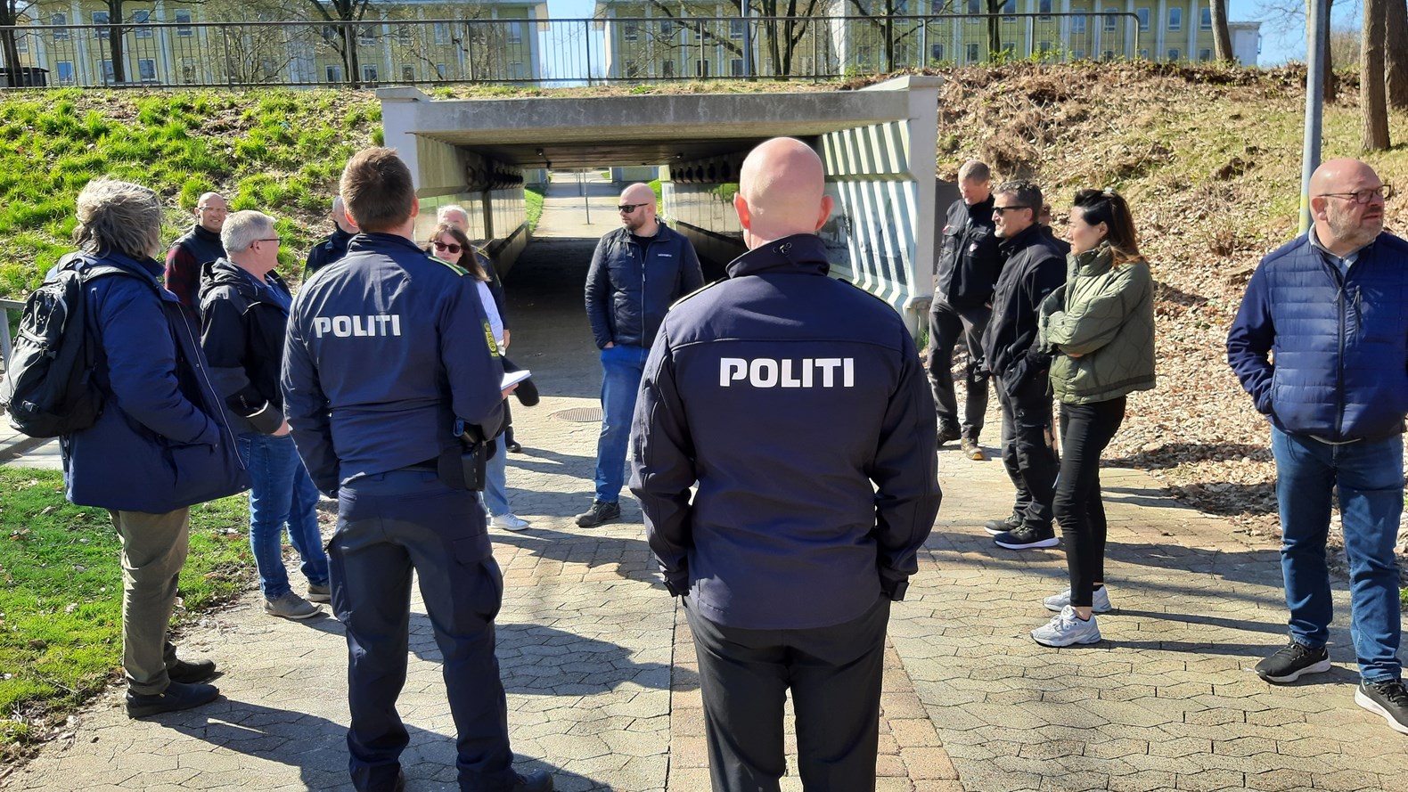 Tryghedsvandring Hedelundgårdparken Esbjerg