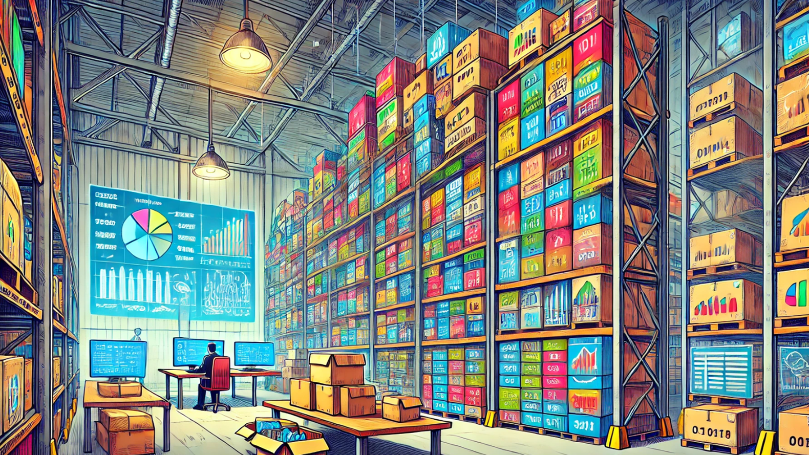 Datavarehus Illustration