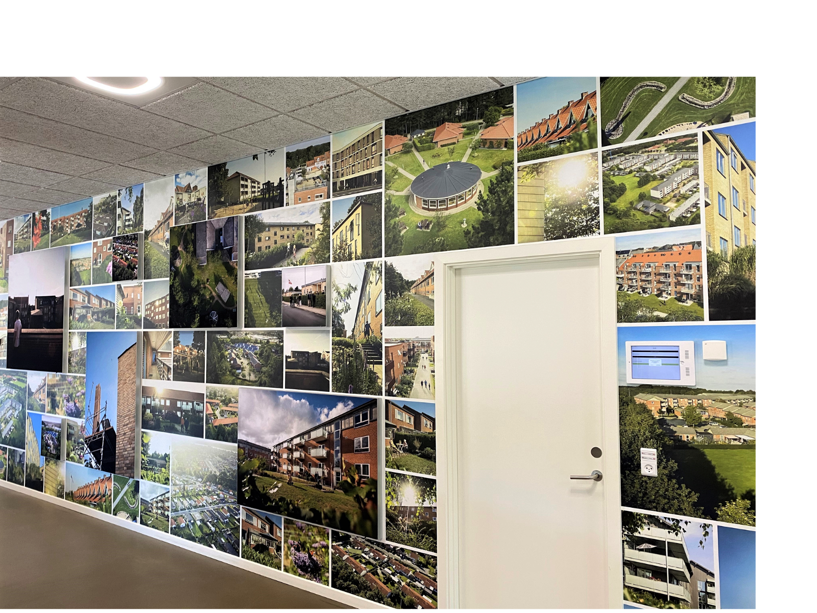 Fotovæg AAB Silkeborg