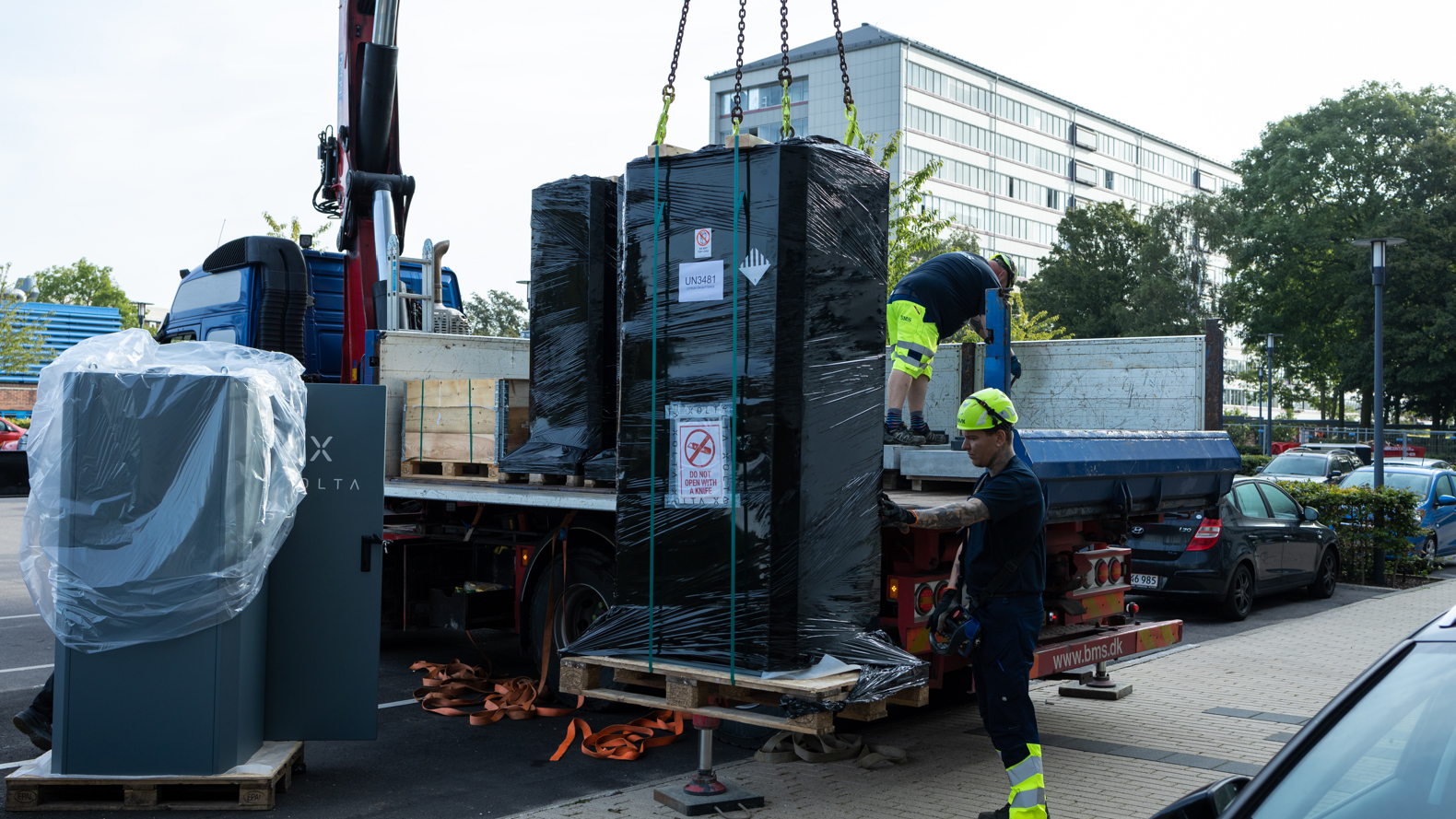 Batterier I Grantoften Kran Og Batterier 9024