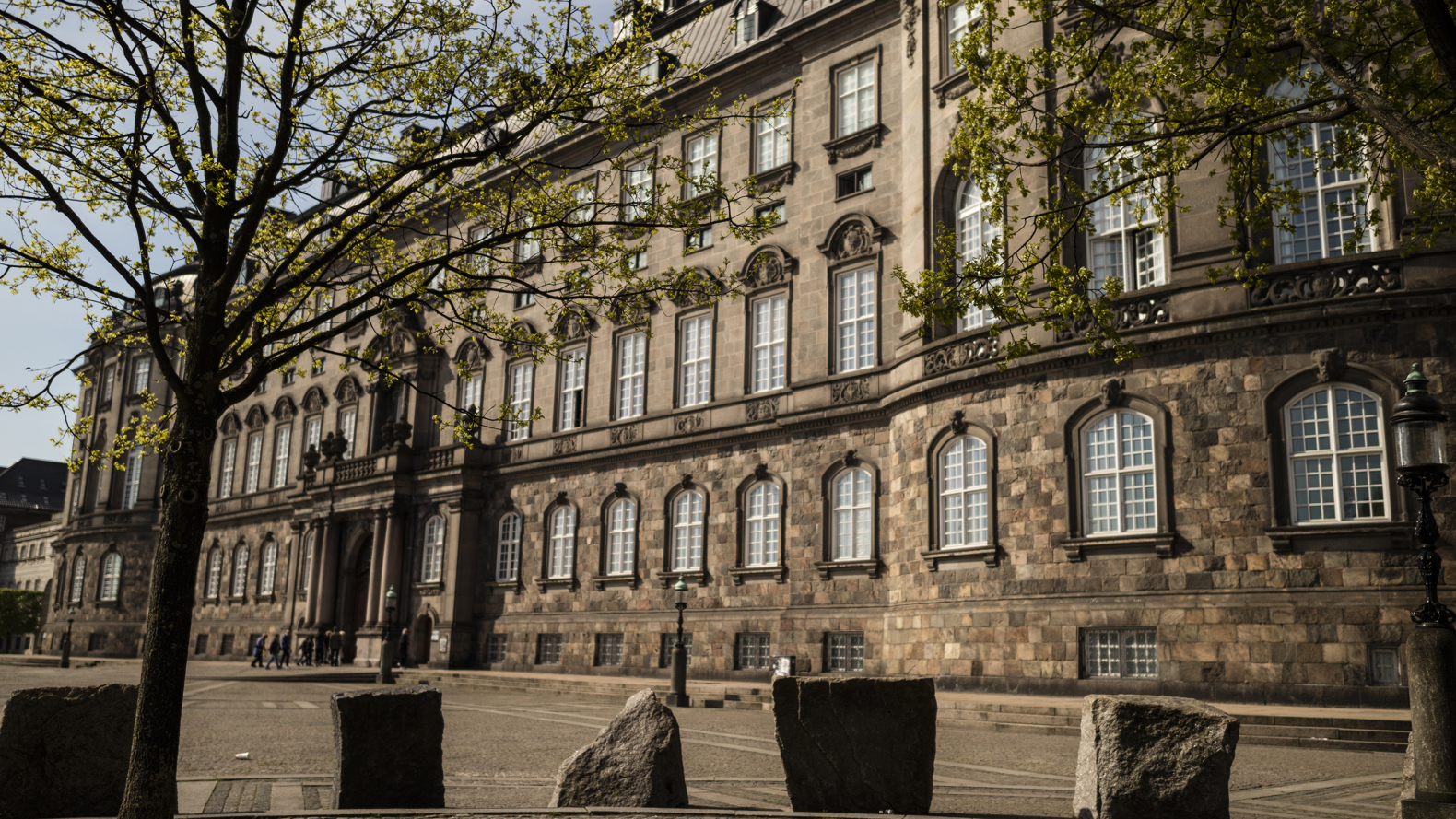 Christiansborg Trae Nedefra David Kahr
