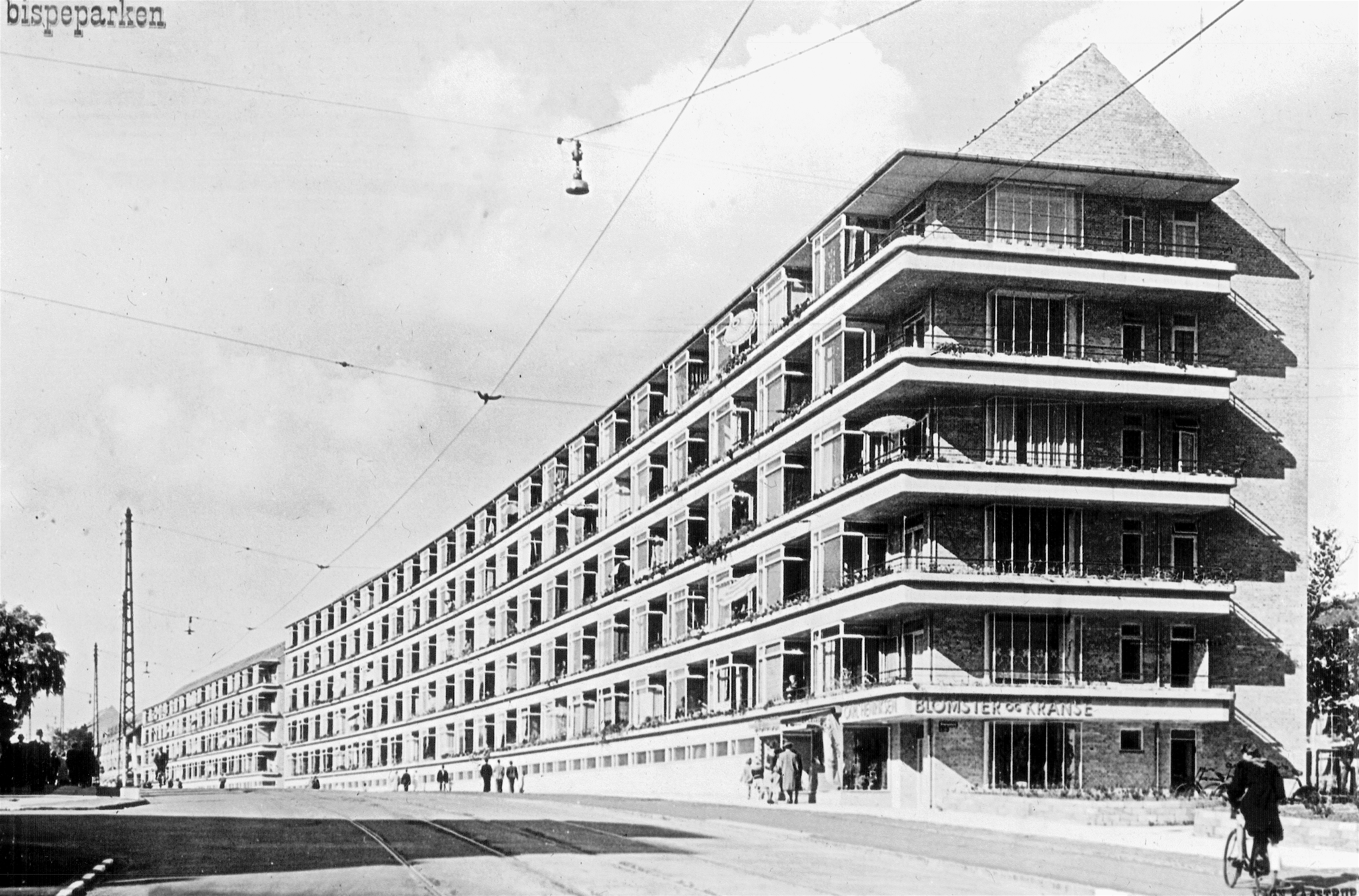 Bispeparken Historisk Foto Københavns Museum