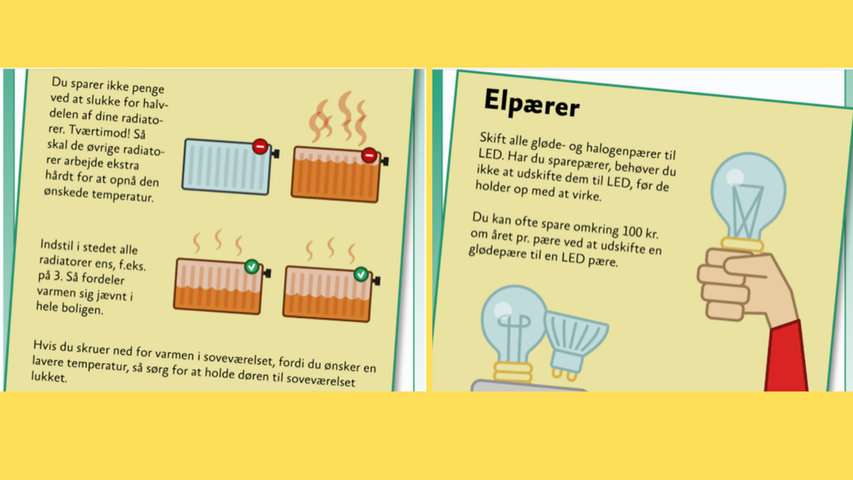 Spareråd Radiator Elpærer