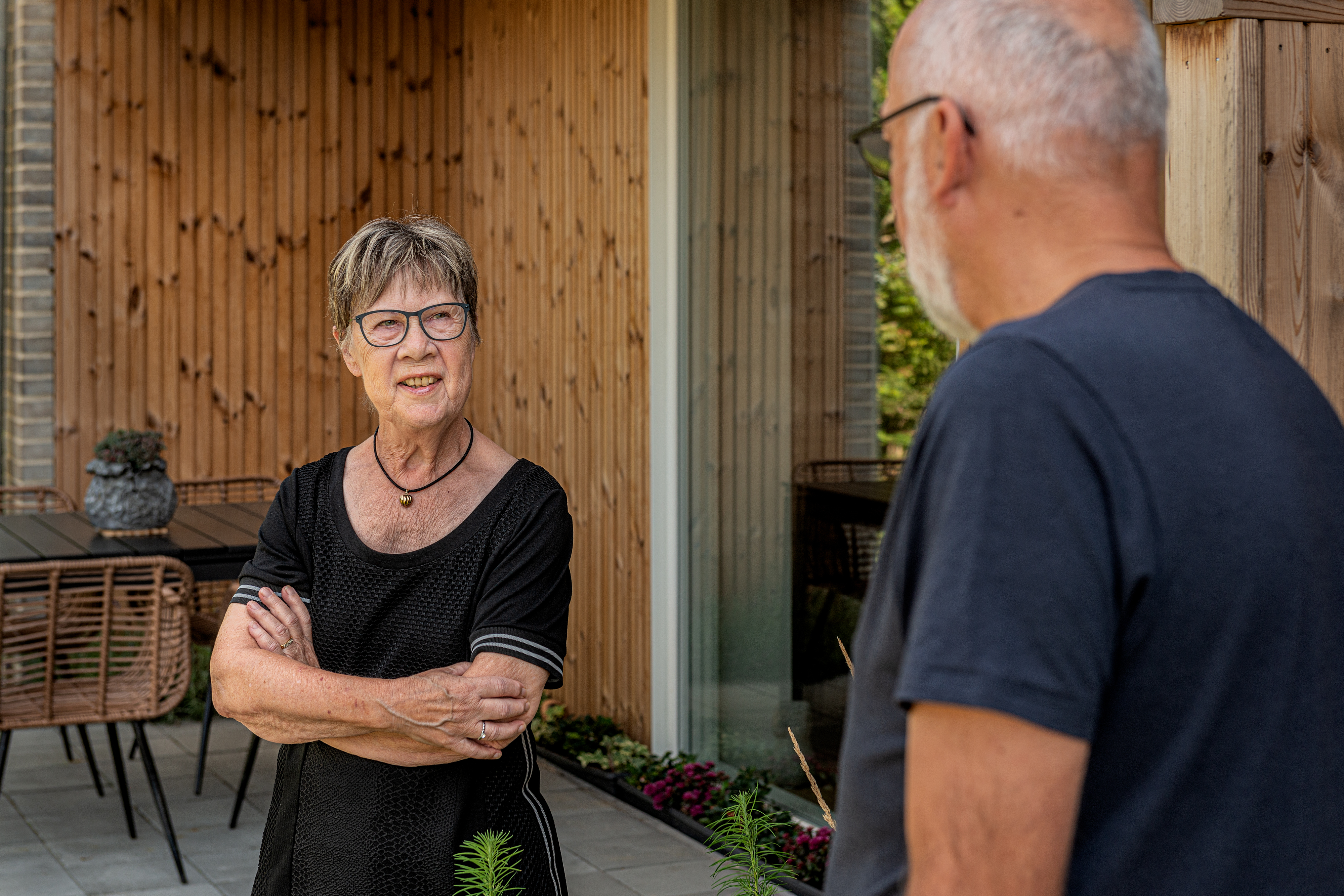 Bente Nis Hansen Og Nabo Banebyen Simon Jeppesen